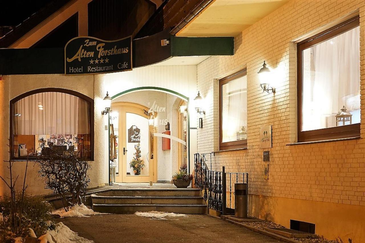 Land-Gut-Hotel Zum Alten Forsthaus - Aufladestation Fuer Elektroautos 후트겐발트 외부 사진